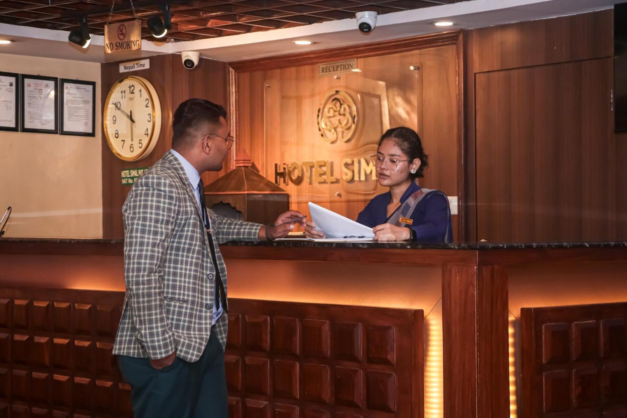 Hotel Simal Kathmandu Exterior photo